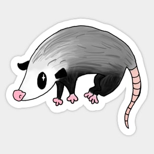 Cute Opossum Sticker